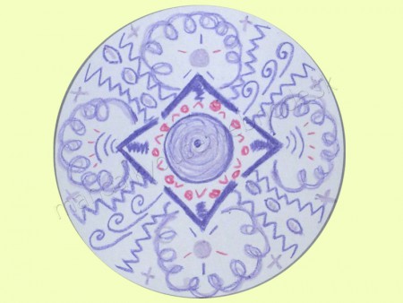 Mandala siedmej čakry